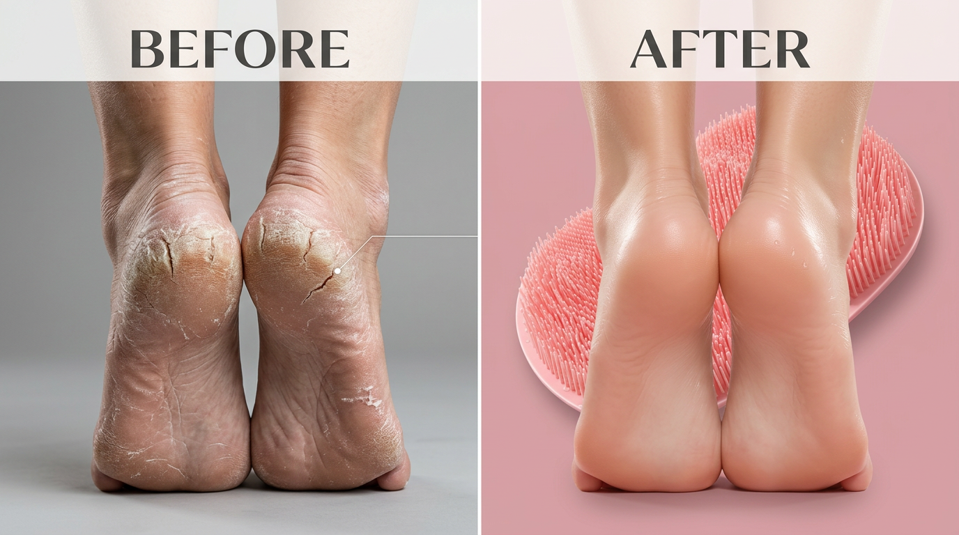Silicone Multi-use Scrubber For Bath & Foot