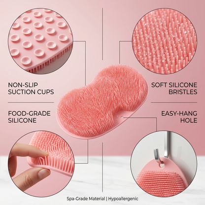 Silicone Multi-use Scrubber For Bath & Foot