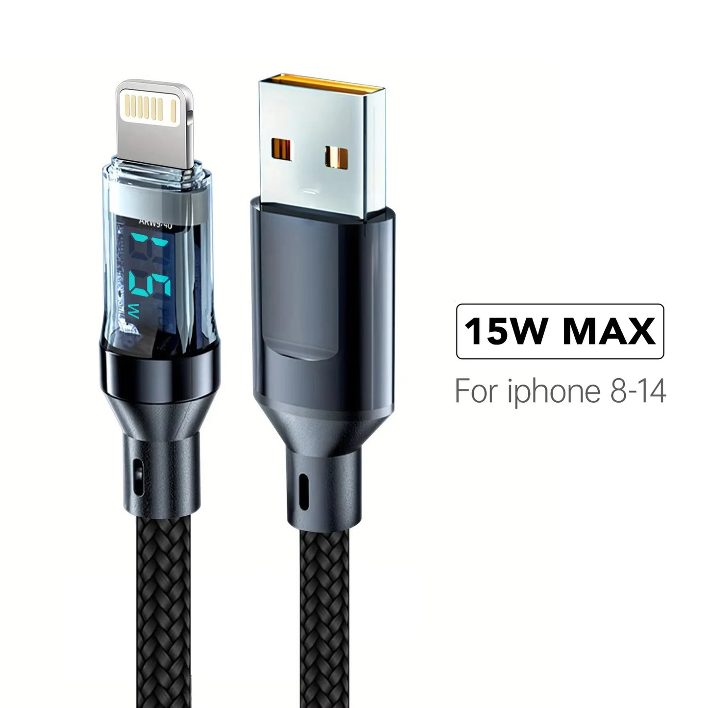 Fast Charging 120W LED USB Cable (Super Speed)
